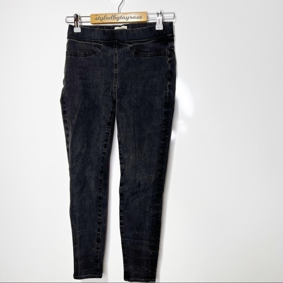 J.Crew Pull-on toothpick jeans in black - Picture 2 of 14